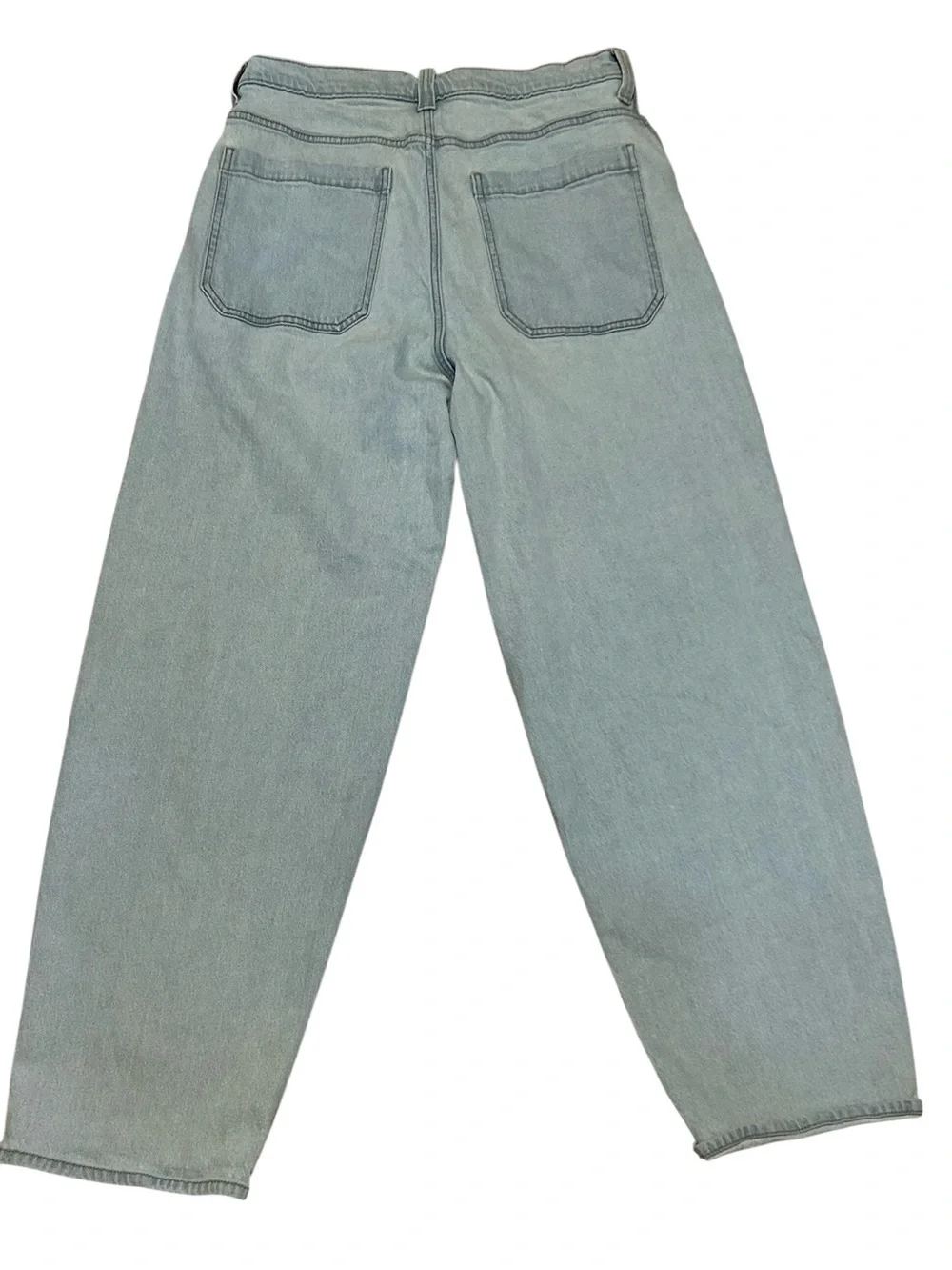 Hollister Baggy Skater Jeans Y2K W 32 L 32 Denim Mens Light Denim Wide Leg